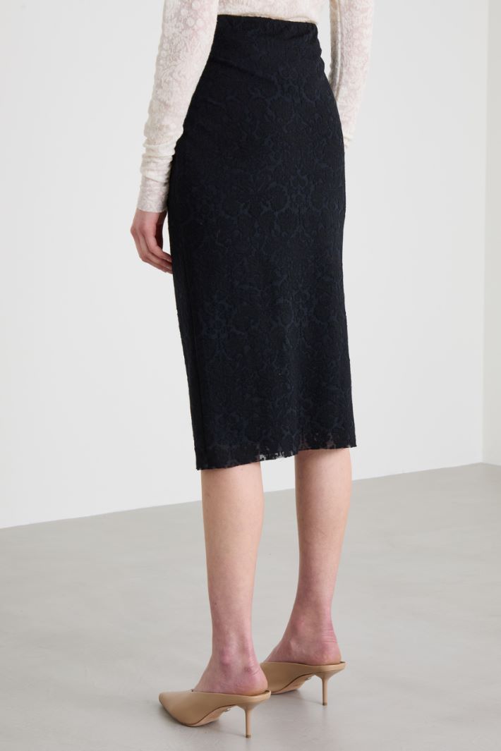 Jersey lace skirt Intrend - 3