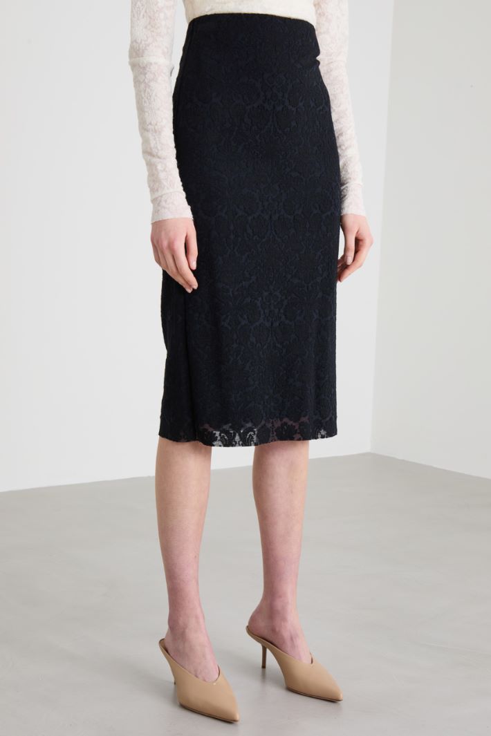 Jersey lace skirt Intrend - 2