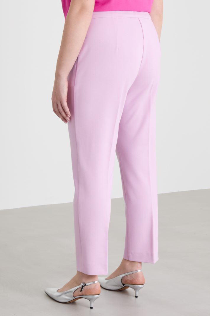 Double-faced jersey trousers Intrend - 3