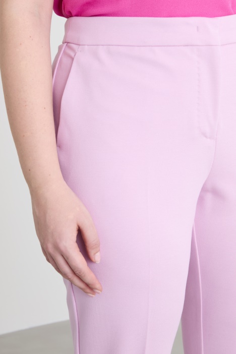 Pantaloni in jersey doppio