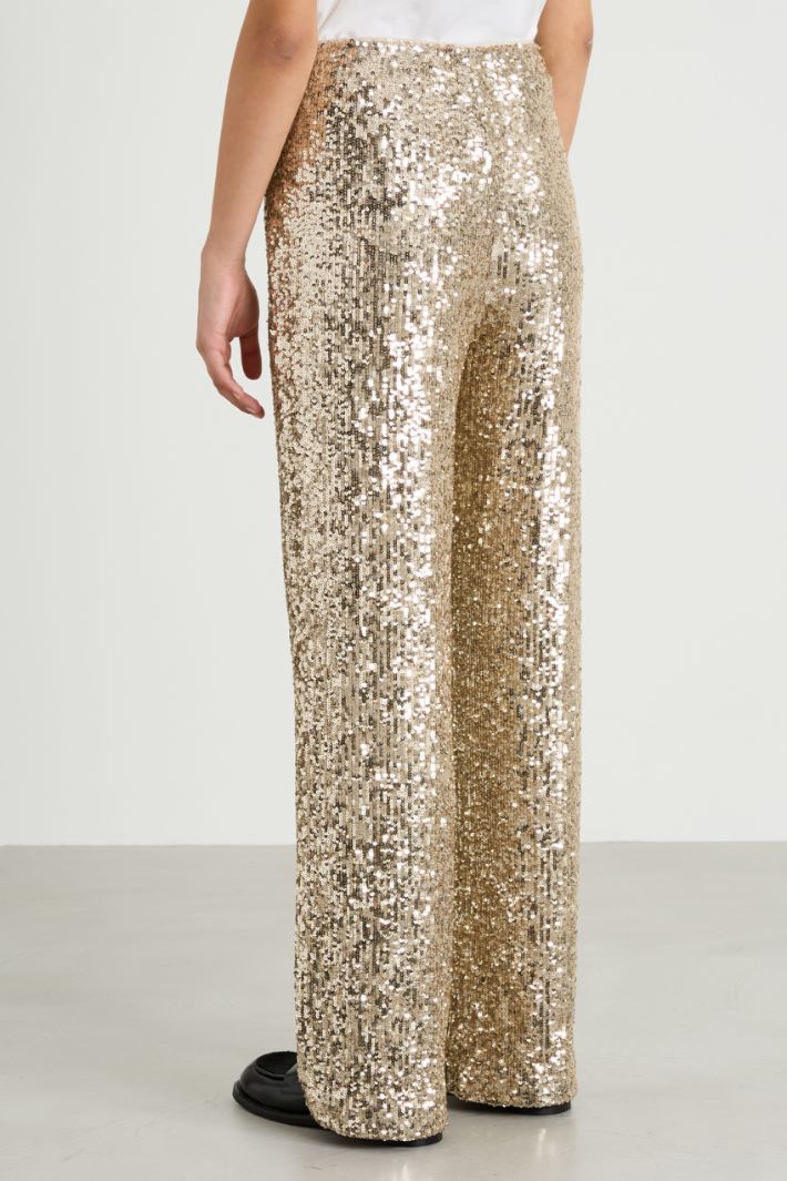 Pantaloni in paillettes Intrend - 3