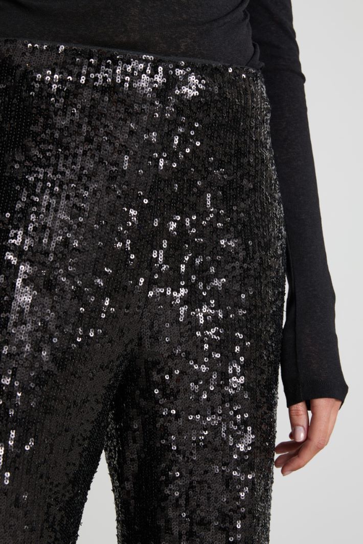 Pantaloni in paillettes Intrend - 4