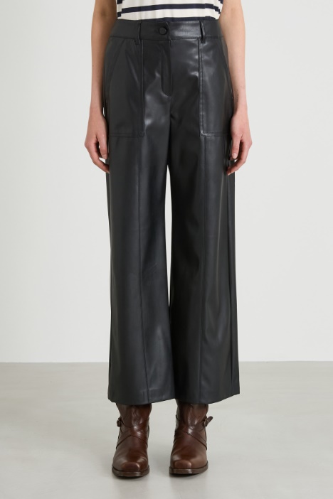 Pantaloni in similpelle