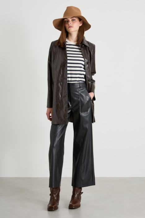 Faux leather trousers Intrend