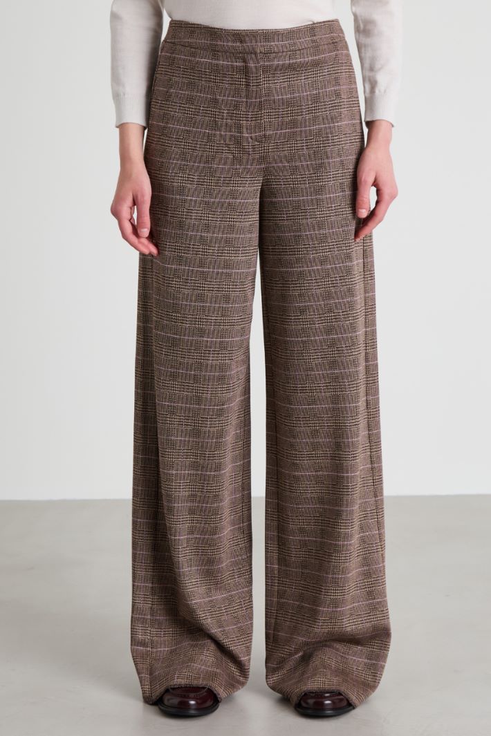 Pantaloni in jersey a fantasia Intrend - 2