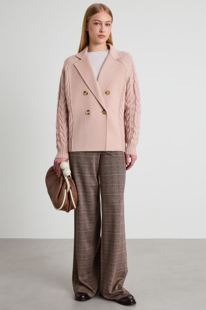 Pantaloni in jersey a fantasia Intrend