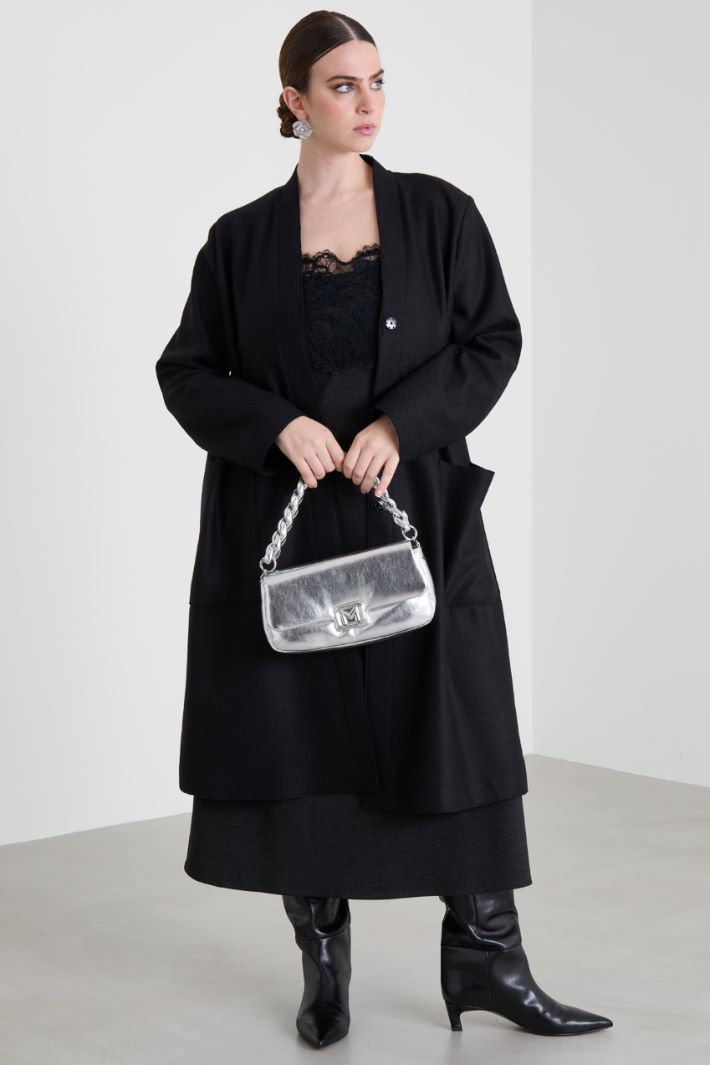 Wool jersey coat Intrend