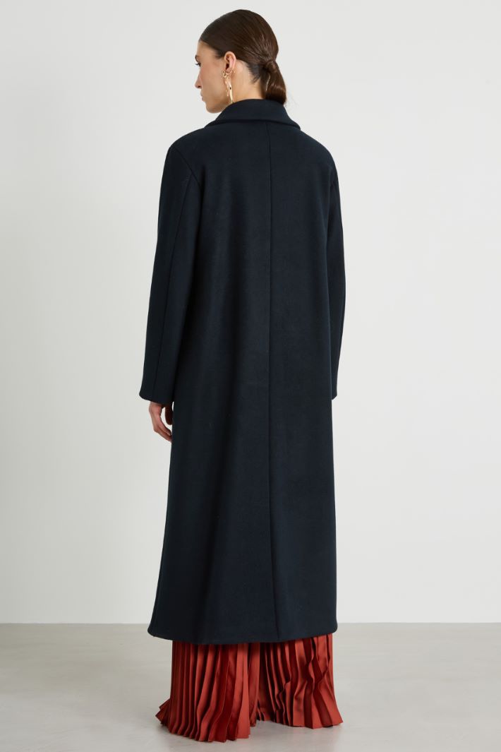 Long double-breasted coat Intrend - 3