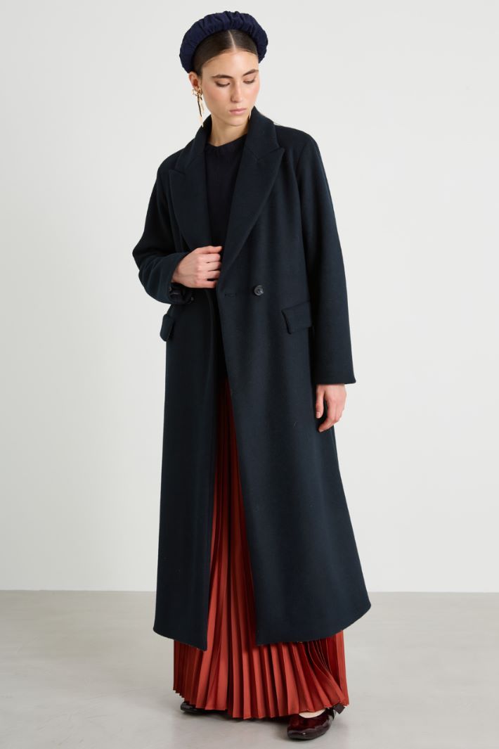 Long double-breasted coat Intrend