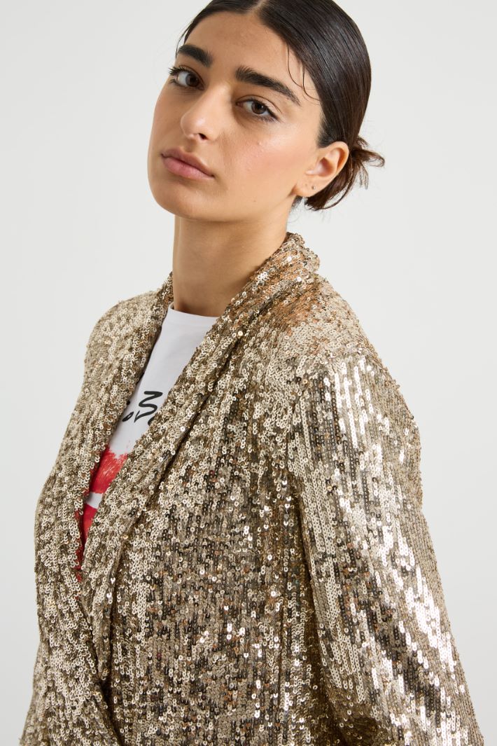 Blazer in paillettes Intrend - 4