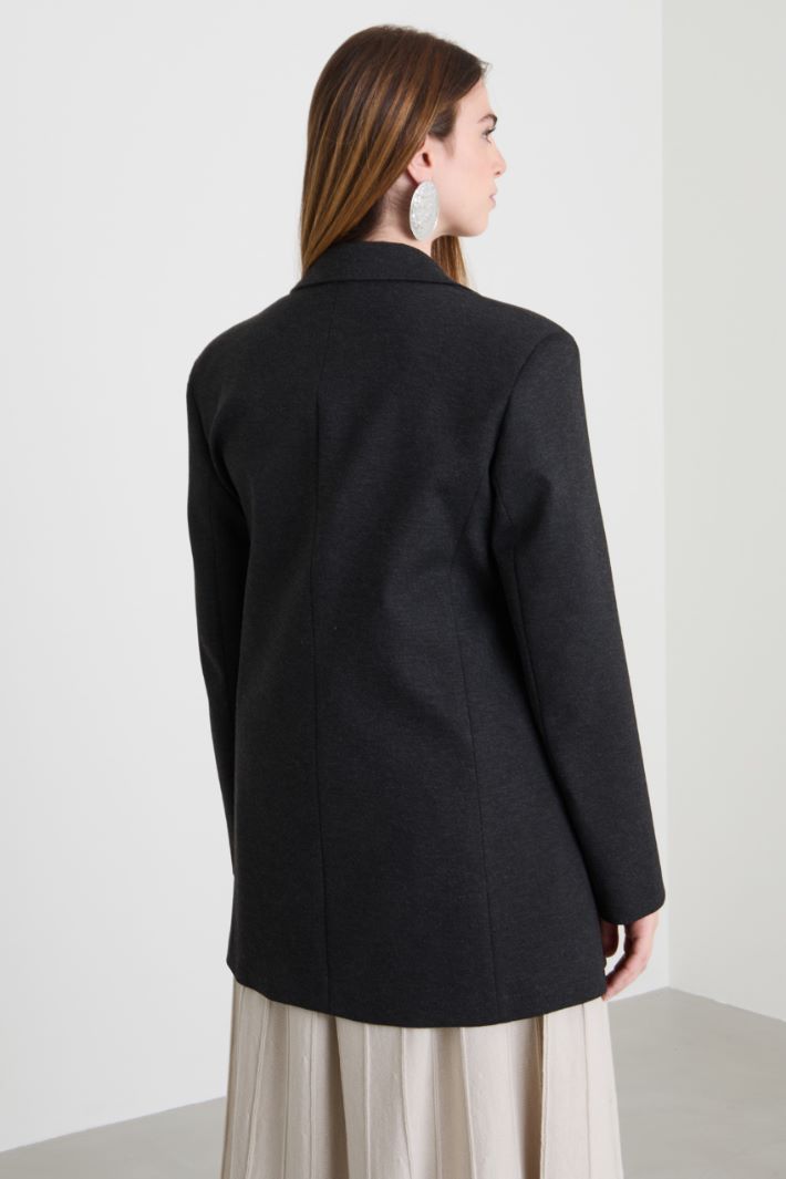 Blazer in jersey di viscosa Intrend - 2