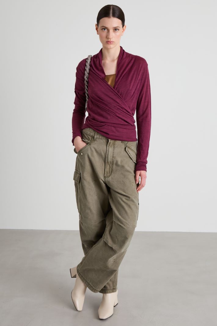Crossover sweater Intrend - 3