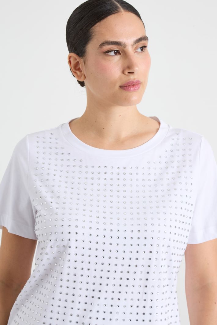 Camiseta de strass Intrend - 4