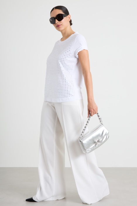 Camiseta de strass Intrend