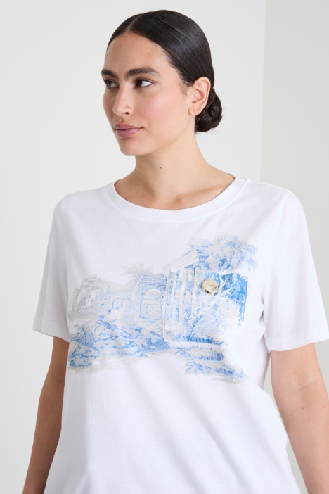 T-shirt con stampa