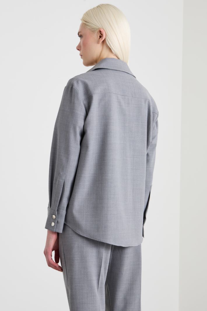 Giacca a camicia leggera