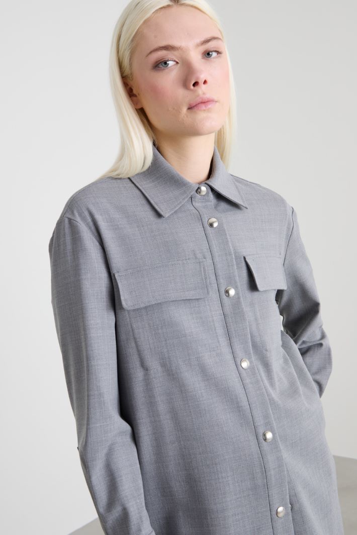 Giacca a camicia leggera