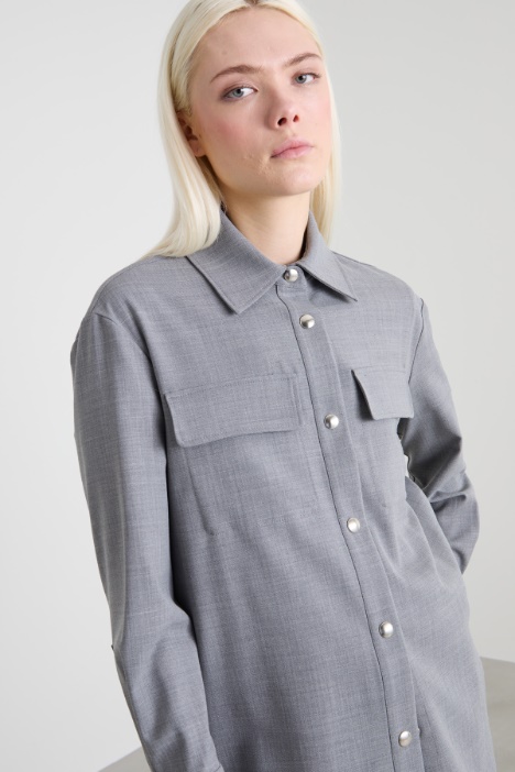 Chaqueta de camisa ligera