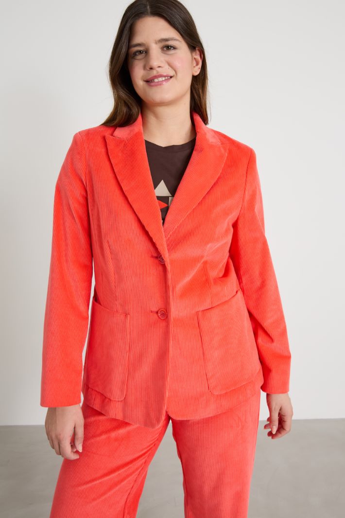 Corduroy blazer Intrend