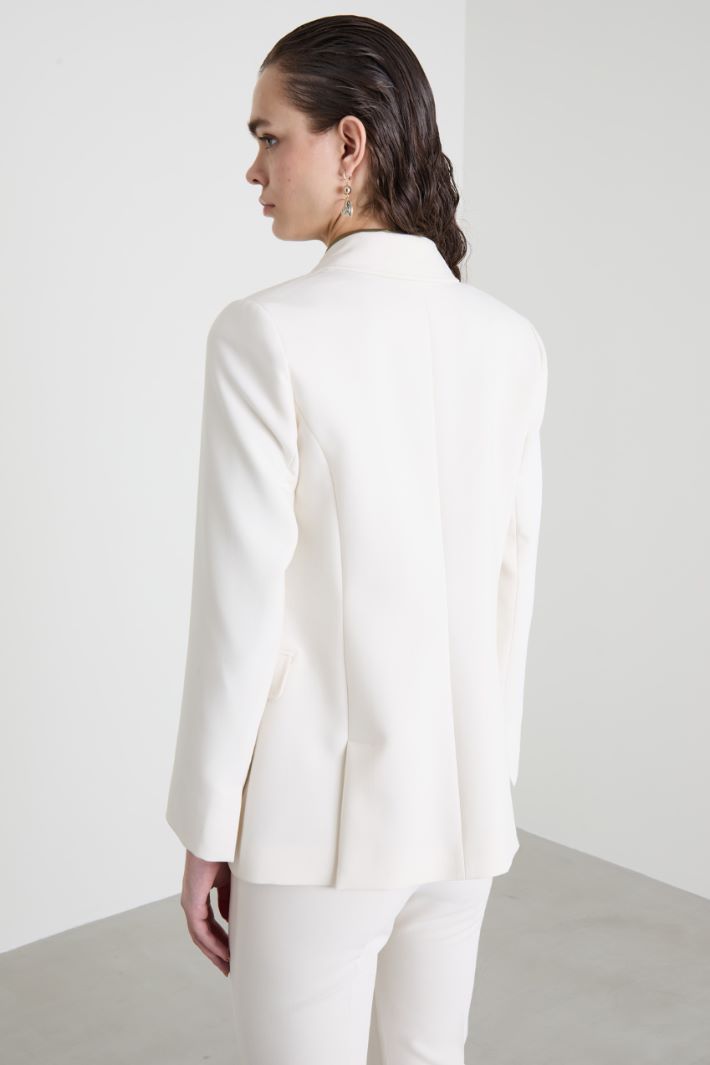 Blazer in doppia tela