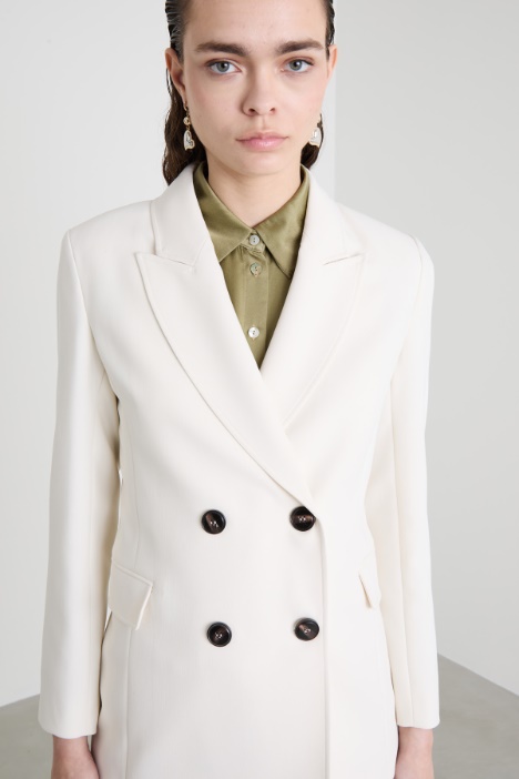 Blazer in doppia tela