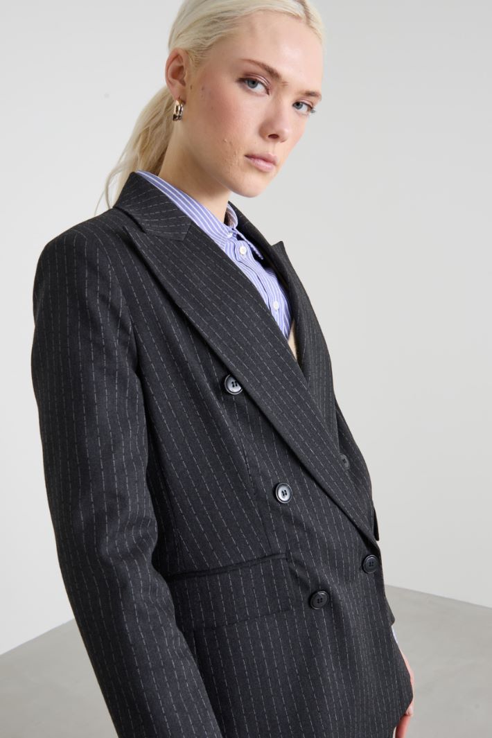 Double-breasted blazer Intrend - 4