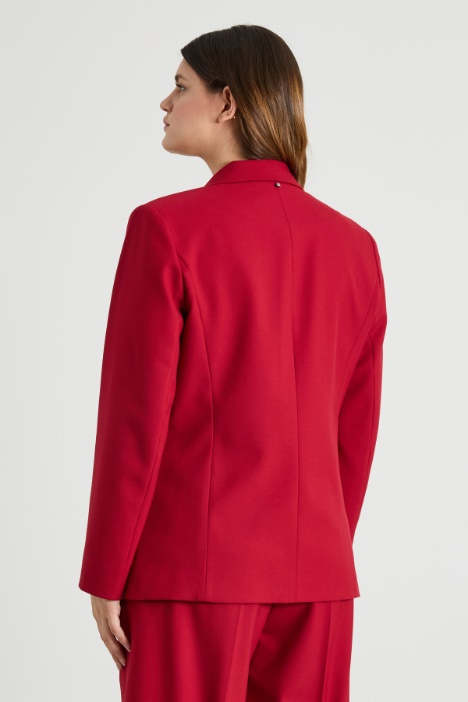 Blazer de mezcla de viscosa