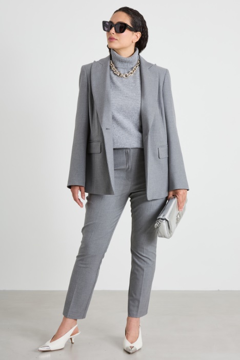 Viscose blend blazer Intrend
