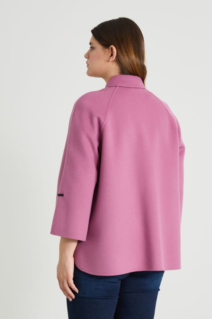 Wool and cashmere coat Intrend - 3