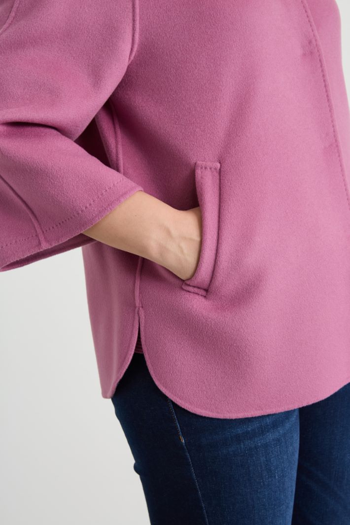 Wool and cashmere coat Intrend - 4