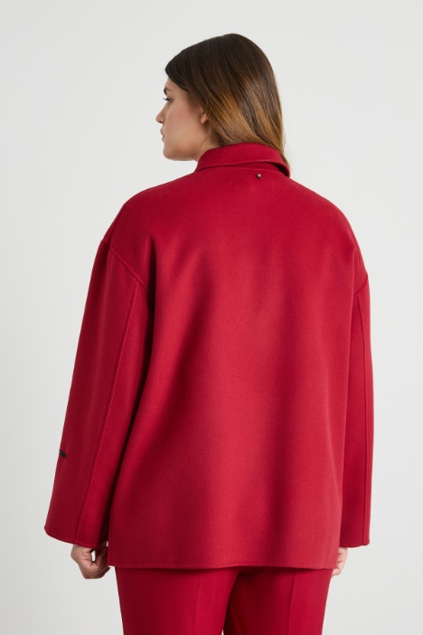 Cappotto in doppio di lana