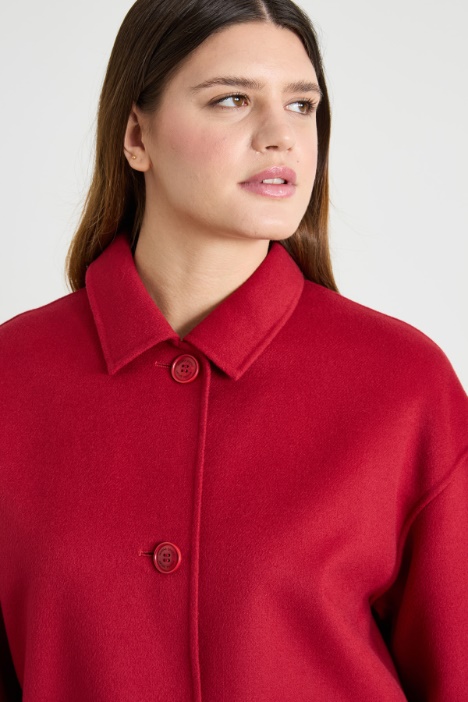 Cappotto in doppio di lana