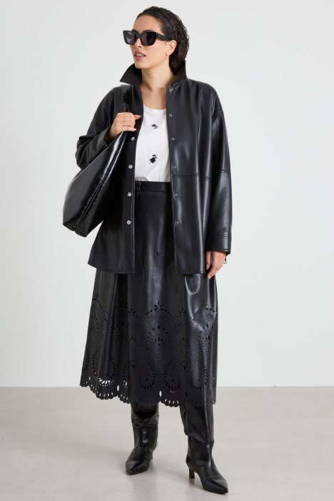 Faux leather skirt Intrend