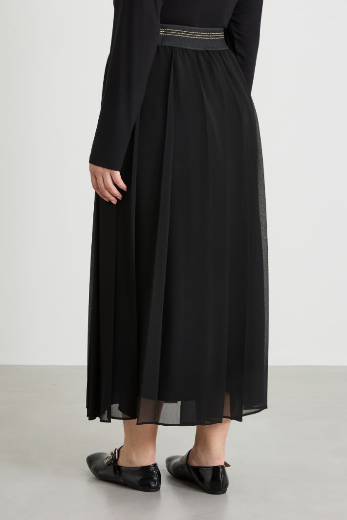 Gonna lunga in georgette Intrend - 3