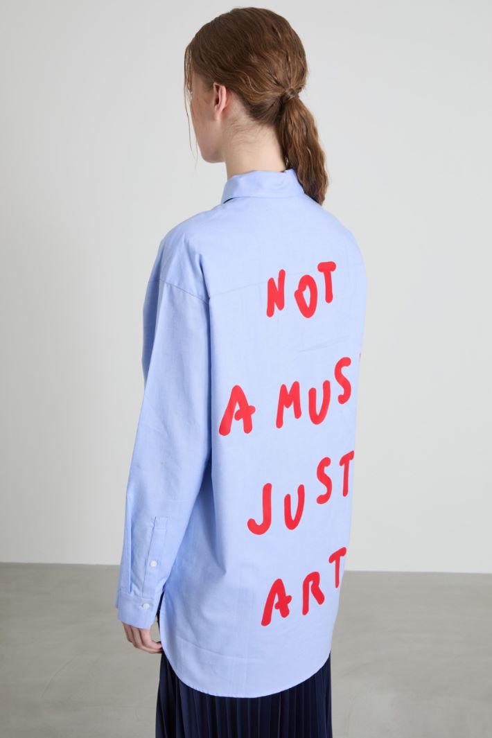 Oversize printed shirt Intrend - 2