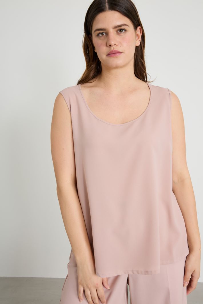 Crepe top Intrend