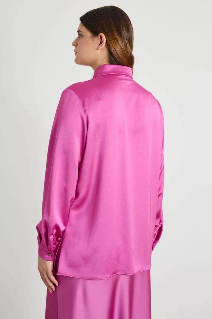 Satin shirt Intrend - 2