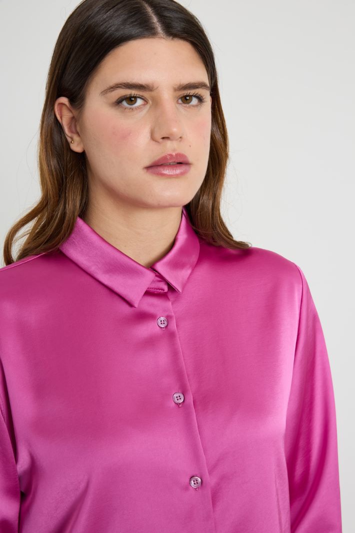 Satin shirt Intrend - 4