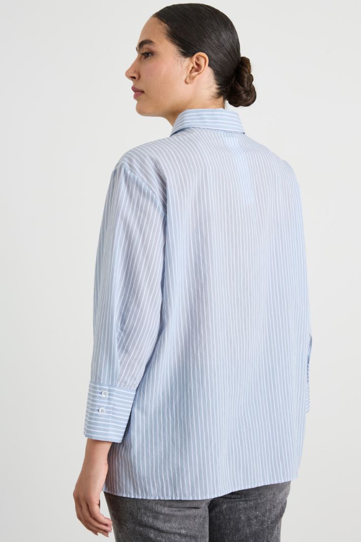 Cotton-blend shirt Intrend - 2