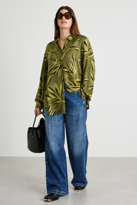 Viscose twill shirt Intrend