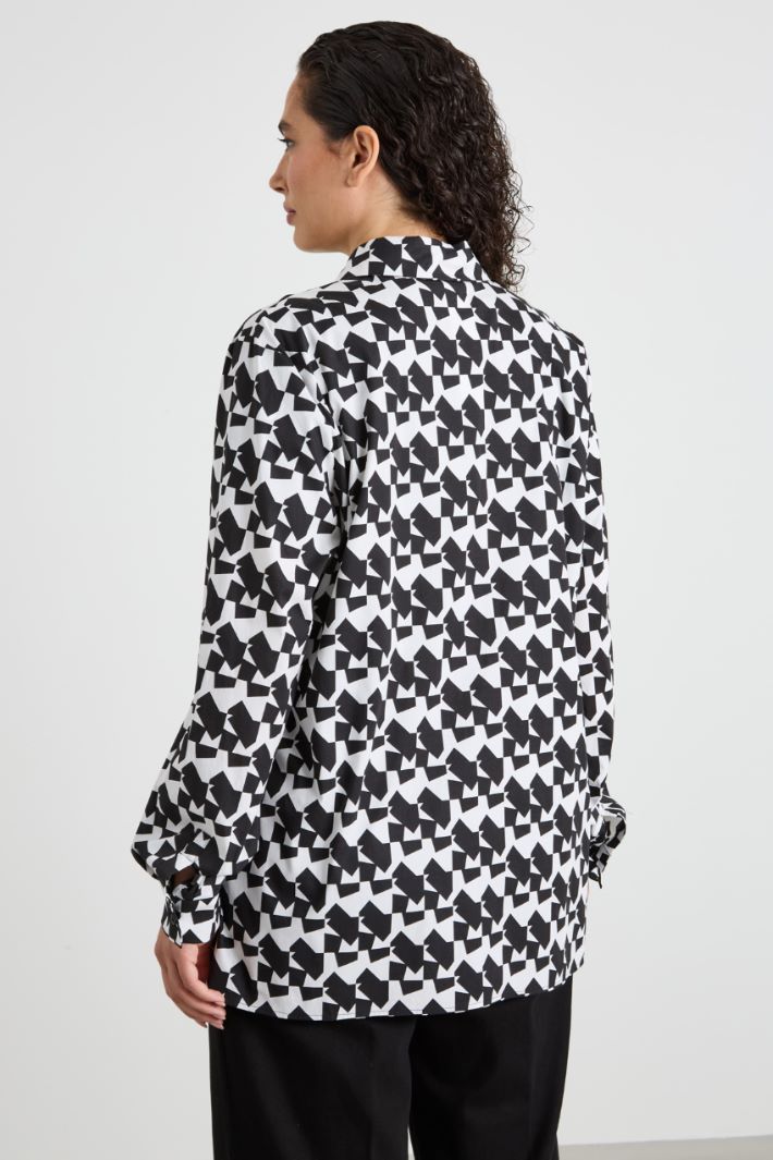 Camicia in cotone stampato Intrend - 2