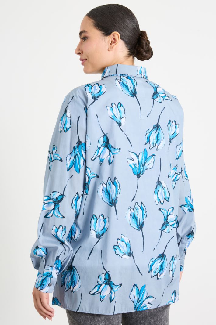Camicia in cotone stampato Intrend - 2