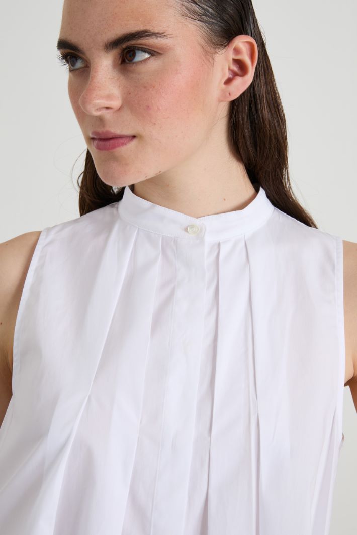 Top with flat pleats Intrend - 4
