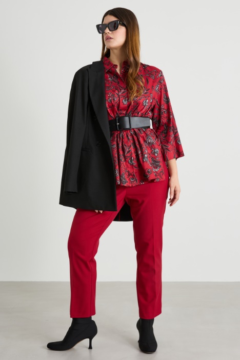 Cotton satin shirt Intrend