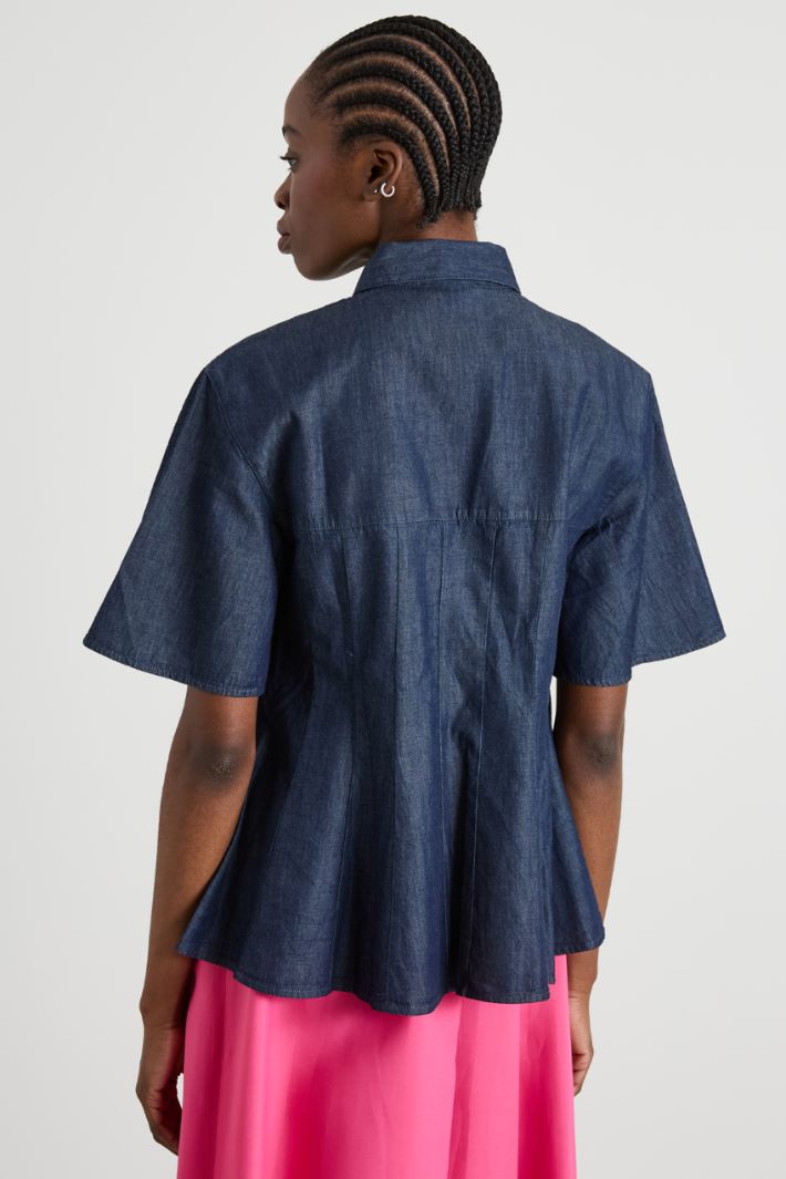 Chambray blouse Intrend - 2