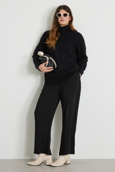 Fluid cady trousers Intrend