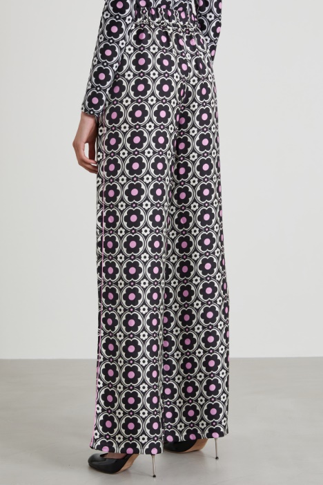 Pantaloni in seta