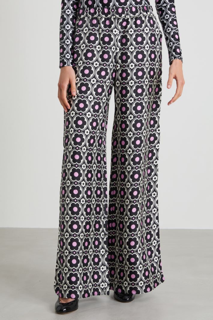 Silk trousers Intrend - 2