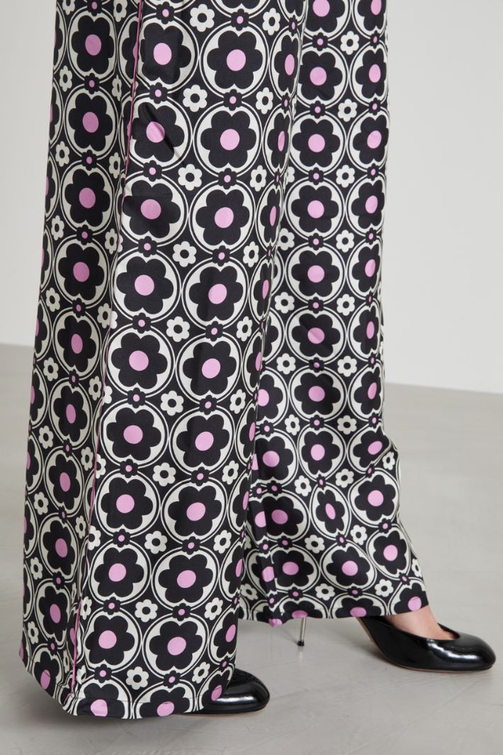 Silk trousers Intrend - 4