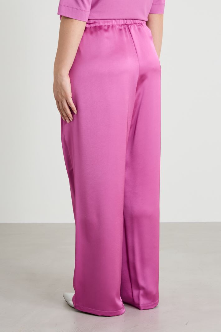 Satin trousers Intrend - 3